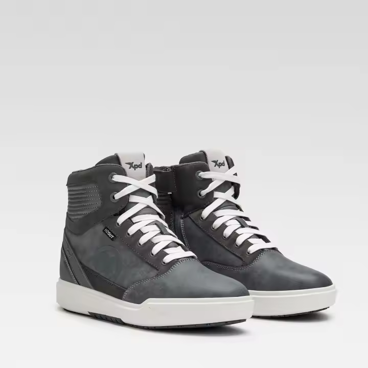 Botas de moto XPD Moto Way H2OUT Gris Blanco - 1