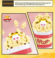 Bloques De Construcción Para Niños Garfield Serie Vida Familiar Figuras De Anime Gato Cartoon Modelo DIY Juguetes Regalos De Fiestas - details 10
