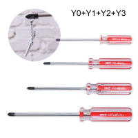 Juego De 4 Piezas De Destornilladores Tri-Wing Y-Shaped Nonslip Magnético Y0 Y1 Y2 Y3 Kit Multifuncional De Herramientas Manuales Material De Acero Cromo Vanadio - details 3