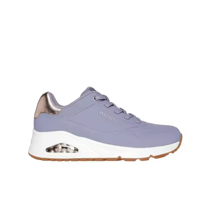 Calzado Sportswear marca Skechers modelo 155196Qual para mujer en color lila - 1