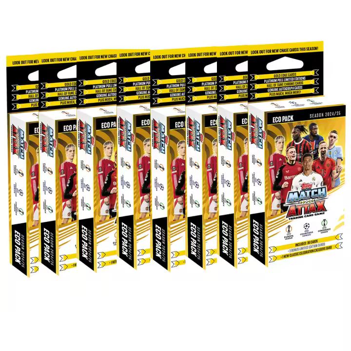 Pack con 24 Sobres Match Attax de La Temporada 2024-2025 - Coleccionables Oficial de Topps - 1