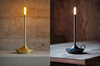 Lámpara De Mesa LED Recargable Para Velas Con Interruptor Táctil Luz De Ambiente Portátil Para Camping Noche Restaurante Bar - details 2
