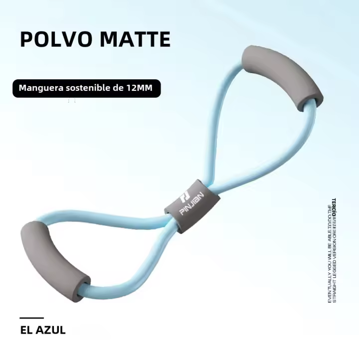 Banda De Resistencia En Forma De 8 Para Yoga Y Pilates Expansor De Pecho Para Mujer Ejercicio De Tensión En Casa Bandas De Entrenamiento De Musculación - 1