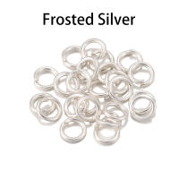 Anillos Abiertos De Oro Rosa 50-200pcs/lot 3-20mm Para Fabricación De Joyas DIY Accesorios De Conexión Anillos Split - details 6