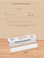 Tablero De Corte Durable De Plástico Para Cocina Tablero De Alimentos Grande Descartable Complementario Para La Mesa - details 8