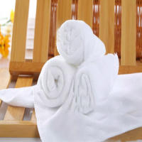 Toallas De Rostro Blancas Suaves De Microfibra 10 Piezas Toallas De Baño De Hotel Toallas De Mano Multifuncionales Portátiles Para Limpieza - details 4