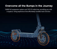 Scooter Eléctrico ENGWE Y600S, Motor de 500W, Batería de 48V 18Ah, Neumáticos de 10 pulgadas, Velocidad Máxima de 25 km/h, Autonomía de 70 km, Freno de Disco Mecánico - details 4