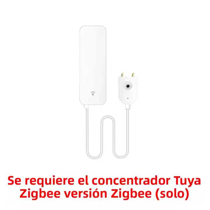 Sensor De Fuga De Agua WiFi Zigbee Tuya Notificaciones De Alarma De Inundación En La Casa Seguridad Smartlife APP Detector De Fugas - 1