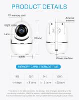 Cámara IP Ftycamp plus Para El Hogar Inteligente Seguridad 1080P HD Vigilancia Nocturna Visión Inalámbrica WiFi Auto Tracking - details 20