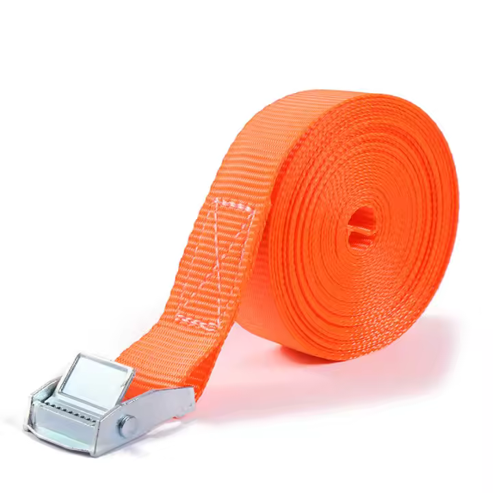 Cinta De Amarre De 2M Con Hebilla De Metal Para Automóvil Motocicleta Bicicleta Cinta De Amarre Para Equipaje De Viaje - 1