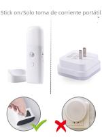 Lámpara Nocturna Sensor De Movimiento USB Recargable LED Dimmable Portátil Para Habitación De Niños Y Dormitorio Luz Nocturna Activada Por Movimiento - details 8