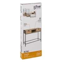 CONSOLA ALIOJ CON EFECTO MADERA NATURAL  MARCA 5 FIVE - details 1