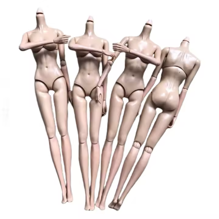 Muñeca De Yoga Slim En Colores Múltiples Figuras De Cuerpo Blanco Marrón Café Beige Muñecos De Juguete Para Adultos Sin Batería - 1