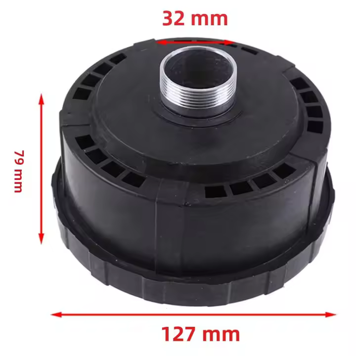 Silenciador De Compresor De Aire 25/32mm Filtro De Admisión Elemento De Bomba De Aire 130x80mm Accesorios Para Compresores De Aire - 1