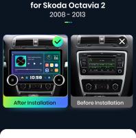 Junsun X8 11.5“ 2K 2000*1200 QLED CarPlay inalámbrico Android Auto radio para SKODA Octavia 2 A5 2008 2009 2010 2012 2013 de coche  autoradio multimedia - details 4