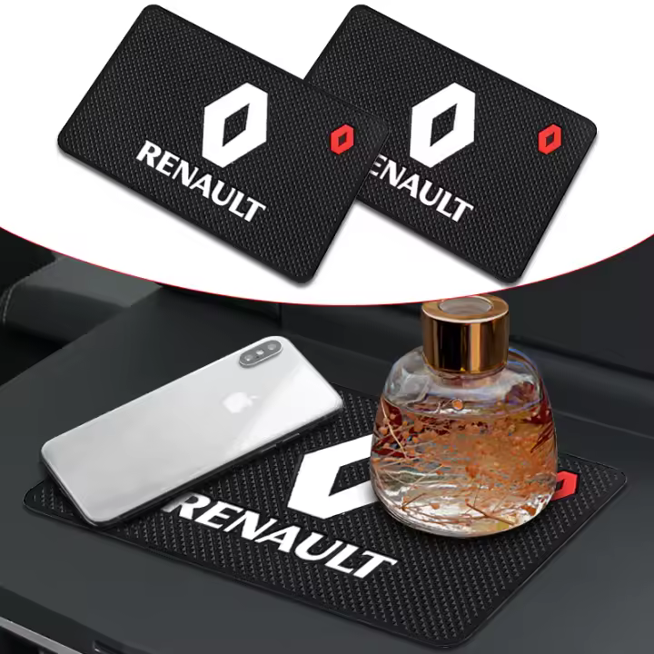 1pcs Almohadilla Antideslizante Para Coche Soporte De Teléfono Accesorios Para Renault Megane 2 3 Clio 4 Duster Captur Kadjar - 1