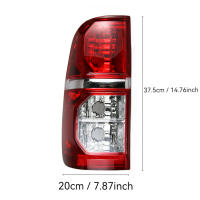 1 Pieza De Ensamblaje De Faro Trasero Para Toyota Hilux 2005-2015 Con Cables Luz De Advertencia Luz De Retroiluminación Luz Trasera - details 1