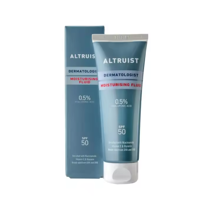 Dermatologist Moisturising Fluid 0.5% Hyaluronic Acid SPF50 - 1