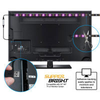 Tira De Luz LED RGB 5V 3AA Batería Flexible 1M 2M 3M 4M 5M 50cm Calor Blanca Iluminación Ribbon Tape Para Decoración De Pared - details 10