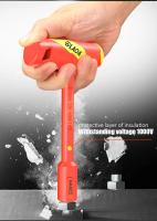 Llave De Hexágono Aislada LAOA VDE T-shape CR-V 4-14mm 58HRC Destornillador De Sujeción 1 Pieza Herramienta De Mantenimiento Para Electrictad - details 5