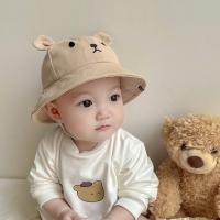 Gorro De Sol Para Bebé Oso Con Orejas De Algodón Unisex Para Niños Y Niñas Sombrero De Pescador Estilo Panama Para Verano - details 7