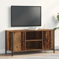 Cabinet de TV vidaXL Madera Vieja 100x40x50 cm Madera Ingenierada y Acero - details 0