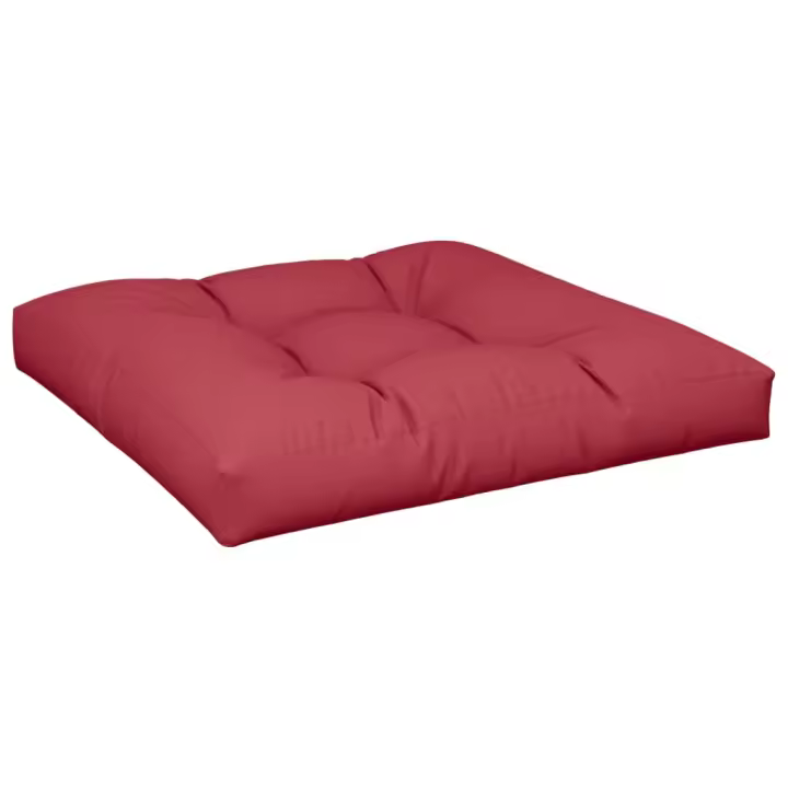 Sof D Palet D Tel Roj 80x80x1 cm - 1