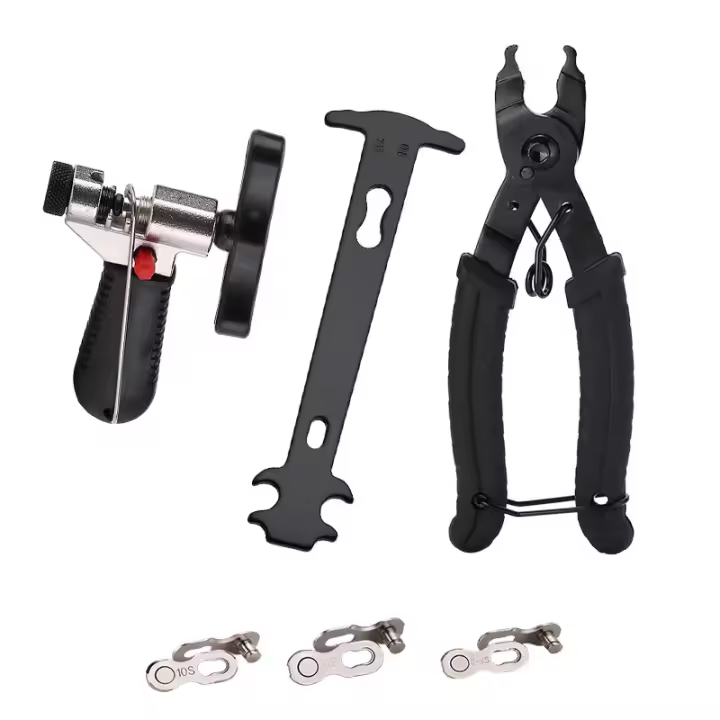 Herramienta De Reparación De Bicicletas Cortador De Cadena Distribuidor De Enlaces Herramienta De Eliminación De Cadena Accesorios Para Bicicletas - 1