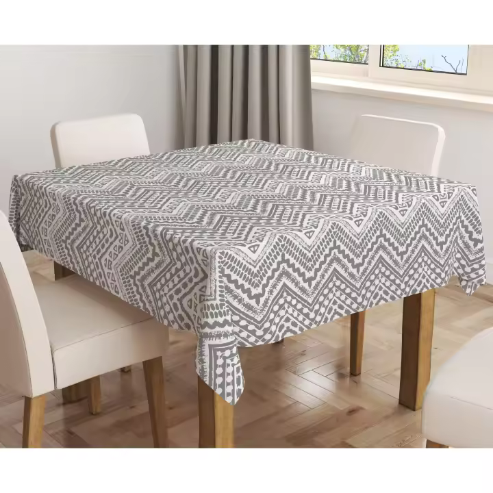 Mantel de hule tejido por metros - Terrazo Gresite Gris 42028-1    mantel por metros; manteles; mantel barato; mantel jardín - 1