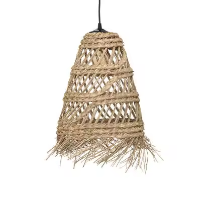 Factory Cuadros - Lámpara Colgante Dolores Caña Natural 38cm Alto - 1