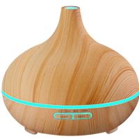 Humidificador ultrasónico colorido de Grano de Madera para el hogar, oficina, dormitorio, aceite esencial, difusor de aroma de Madera, difusor de cepolla Grande, Grano de Madera más - details 4
