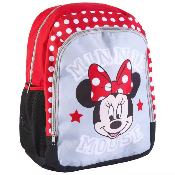 Mochila Minnie Disney 41cm. Mochila ergonómica con amplio espacio. Diseño resistente y versátil para llevar tus pertenencias con estilo. - 1