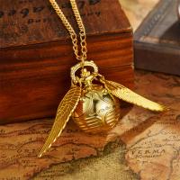 Reloj De Bolsillo Cuarzo Grande Y Pequeño Golden Snitch Con Colgante De Ángel Y Patrón De Cuarzo Para Hombres Y Mujeres Moda Casual Sin Etiquetas - details 3