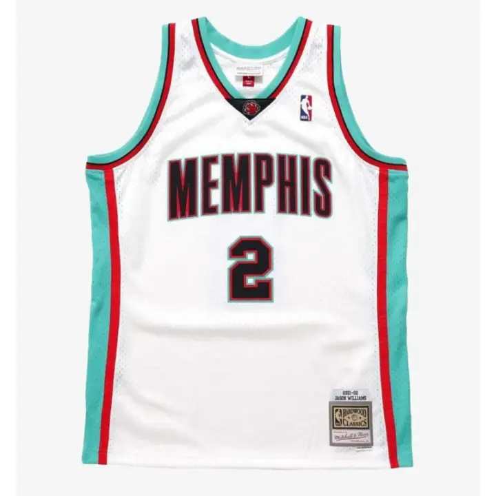 CAMISETA JASON WILLIAMS MEMPHIS GRIZZLIES - SWINGMAN 2001-02-BLANCA Mitchell & Ness - 1