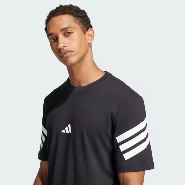 Camiseta Manga Corta Men Adidas Fis V25 Negro Adccmv2577Bd - 1