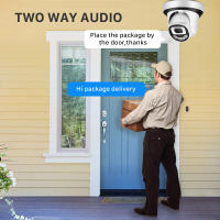 Cámara IP HD 5MP Con Wi-Fi ONVIF H.265 Y Slot SD Alarma De Movimiento Vigilancia De Seguridad Audio Bidireccional ICsee Para Interior Y Exterior - details 5