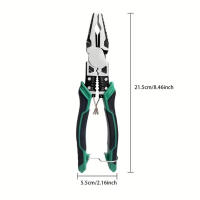 Alicates Multifuncionales Universales De Alta Resistencia Para Corte Y Formado De Alambre Con Nariz De Agujas Ideal Para Electricistas - details 7