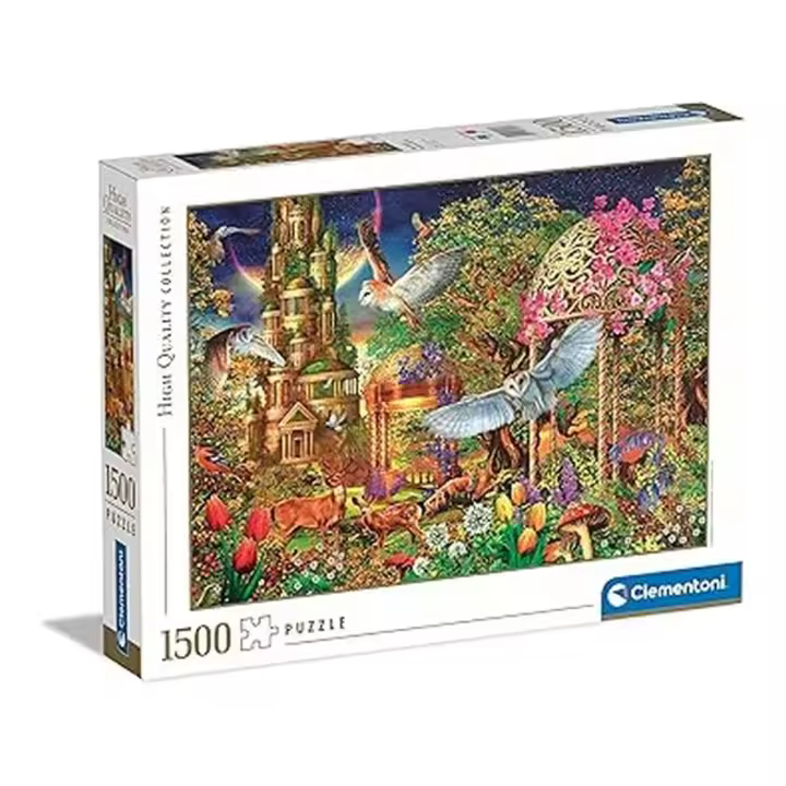 Clementoni Collection Woodland Fantasy Garden Puzzle 1500 Piezas 31707 - 1