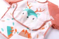 Bib De Bebé Impermeable Con Pico Para Niños Y Niñas Edad 1-3 Años Traje De Baño De Arte Con Bolsillo De Manga Larga Para Comer Y Ensechar - details 17