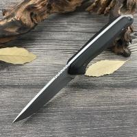 Cuchillo Fijo De Caza Military Rick Hinderer Flashpoint Con Hoja D2 Y Manillas G10 Herramienta Táctica Para Camping Y Sobrevivencia Con Funda - details 12