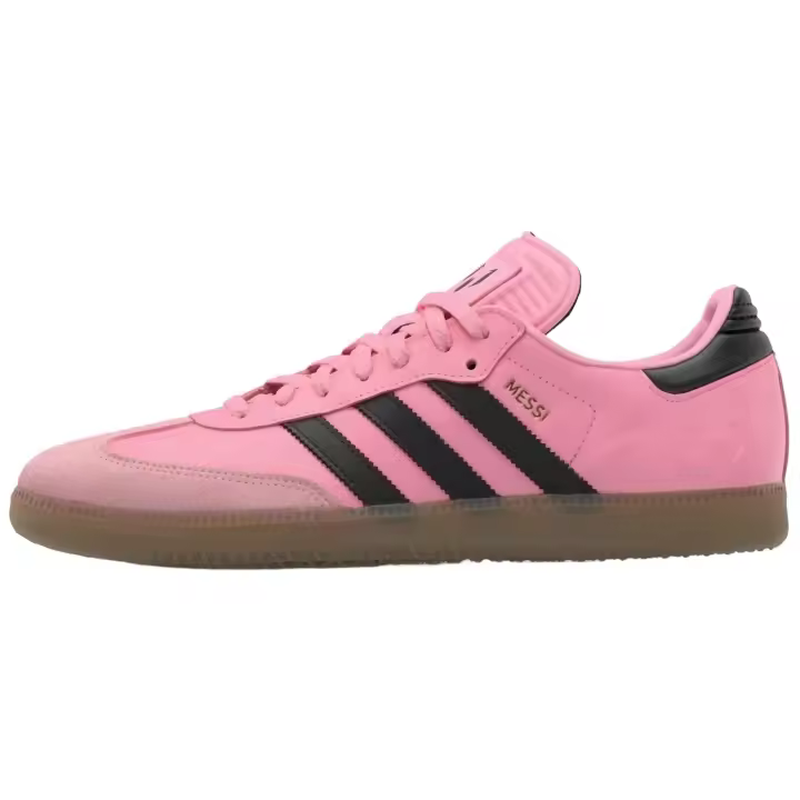 Zapatillas Adidas modelo Samba Messi "Light Pink / Core Black / Gum" para hombre y mujer en color Rosa - 1