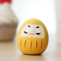 Muñeca Daruma De Cerámica Japonesa 1/6pcs Encanto De Suerte Adorno De Fortuna Ornamento De Paisaje Decoración Para El Hogar Accesorios Miniatura Regalos - details 22