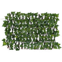 Valla De Privacidad Expansible De Iva Artificial Jardín Decorativo Falso Trellis Para Balcones Patios Decoraciones Exteriores - details 2