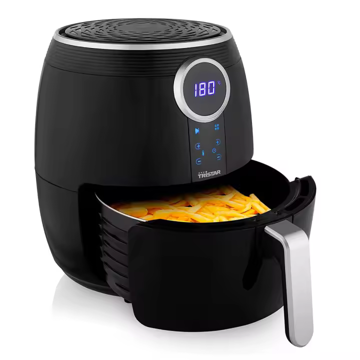 Freidora de aire Tristar FR-6956 Crispy Fryer 1500W 4,5L 8 modos 200ºC negro - 1