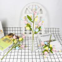 1Pc 50cm Árbol De Huevos De Pascua En Espuma Colorida Planta Artificial Para Decoración De Fiesta Y Hogar Disponible Para Vaso De Decoración - details 3