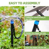 60 Pack Emisores De Rociador De Derrame Para Tubería De Rociado Automático Micro 1/4' Sistema De Riego Para Jardín - details 4