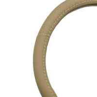 Banner - Funda para volante universal cuero de Microfibra 37-38cm beige