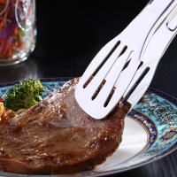 Pinzas De Barbecue De Acero Inoxidable Para Alimentos Pinzas De Carne De Asado Salad Y Steak Utensilios De Cocina Longas Pinzas De Servicio - details 5
