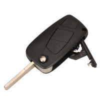 Carcasa De Llave Remota Jingyuqin Para Fiat Ducato Iveco Citroen Relay Peugeot Boxer 2006-2008 Con 2/3 Botones SIP22 Fob Abs+Metal - details 1