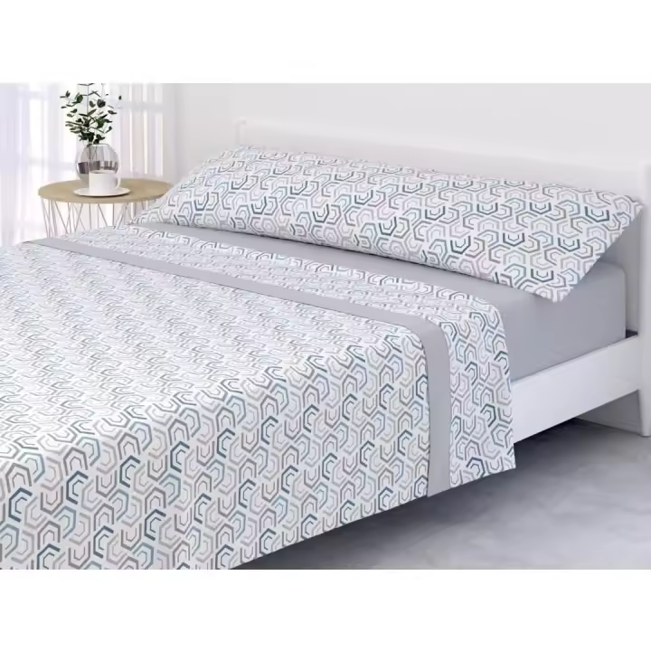 JIMENÉZ HOME: Juego de Sábanas Invierno Polar Térmica Pirineo Extra Suave - Cama 135cm - 1